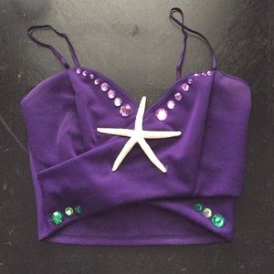 Hand made mermaid costume top